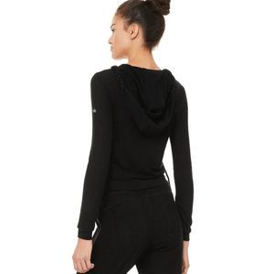 Alo Yoga Crossover Wrap Hoodie Size Small
